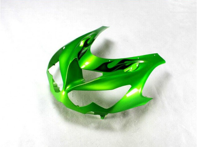 Grün Schwarz 12-21 Kawasaki ZX14R ZZR1400 Motorrad Verkleidung Grün Schwarz 12-21 Kawasaki ZX14R ZZR1400 Motorrad Verkleidung