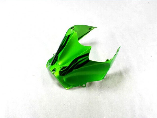 Grün Schwarz 12-21 Kawasaki ZX14R ZZR1400 Motorrad Verkleidung Grün Schwarz 12-21 Kawasaki ZX14R ZZR1400 Motorrad Verkleidung