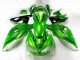 Grün Schwarz 12-21 Kawasaki ZX14R ZZR1400 Motorrad Verkleidung Grün Schwarz 12-21 Kawasaki ZX14R ZZR1400 Motorrad Verkleidung