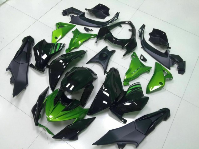 Grün Schwarz 13-16 Kawasaki Z800 Motorrad Verkleidung Grün Schwarz 13-16 Kawasaki Z800 Motorrad Verkleidung