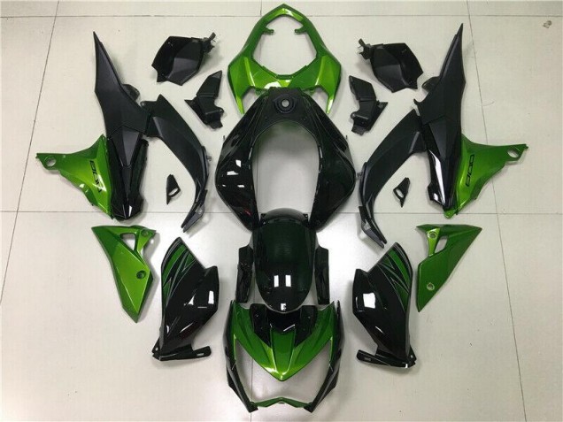 Grün Schwarz 13-16 Kawasaki Z800 Motorrad Verkleidungen Grün Schwarz 13-16 Kawasaki Z800 Motorrad Verkleidungen