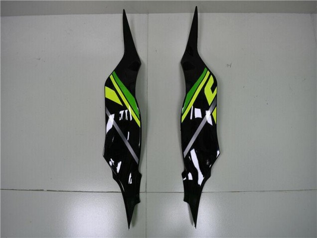 Grün Schwarz 13-18 Kawasaki ZX6R Motorrad Vollverkleidung Grün Schwarz 13-18 Kawasaki ZX6R Motorrad Vollverkleidung