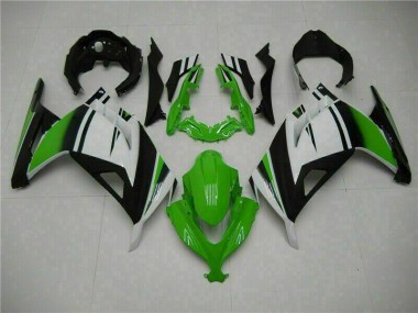 Grün Schwarz Silber 13-16 Kawasaki EX300 Motorrad Verkleidung