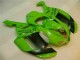 Grün Schwarzer Dunlop 07-08 Kawasaki ZX6R Motorrad Verkleidung Grün Schwarzer Dunlop 07-08 Kawasaki ZX6R Motorrad Verkleidung