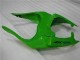 Grün Schwarzer LeoVince 09-12 Kawasaki ZX6R Motorrad Verkleidung Grün Schwarzer LeoVince 09-12 Kawasaki ZX6R Motorrad Verkleidung