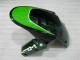 Grün Schwarzer LeoVince 09-12 Kawasaki ZX6R Motorrad Verkleidung Grün Schwarzer LeoVince 09-12 Kawasaki ZX6R Motorrad Verkleidung