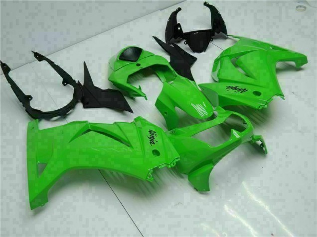 Grün Schwarzer Ninja 08-12 Kawasaki EX250 Motorrad Verkleidung Komplett Sets Grün Schwarzer Ninja 08-12 Kawasaki EX250 Motorrad Verkleidung Komplett Sets