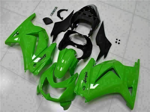 Grün Schwarzer Ninja 08-12 Kawasaki EX250 Motorrad Verkleidungen Grün Schwarzer Ninja 08-12 Kawasaki EX250 Motorrad Verkleidungen