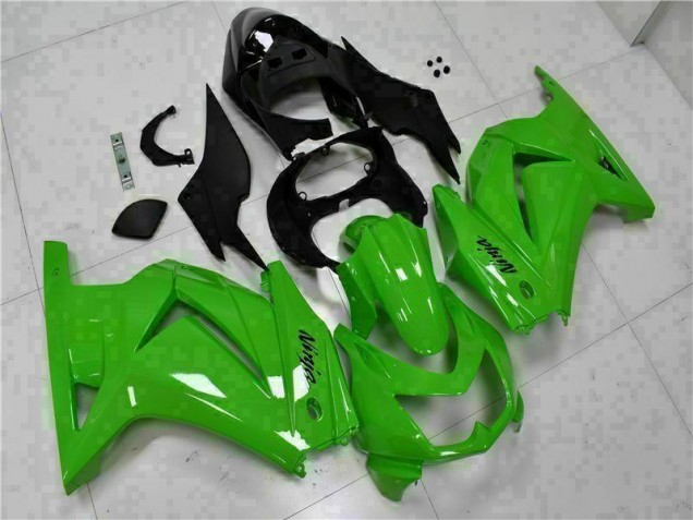 Grün Schwarzer Ninja 08-12 Kawasaki EX250 Motorrad Verkleidungen Grün Schwarzer Ninja 08-12 Kawasaki EX250 Motorrad Verkleidungen