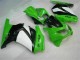 Grün Schwarzer Ninja 08-12 Kawasaki EX250 Motorrad Vollverkleidung & Plastik Grün Schwarzer Ninja 08-12 Kawasaki EX250 Motorrad Vollverkleidung & Plastik