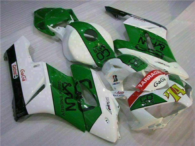 Grün Weiß 04-05 Honda CBR1000RR Motorrad Verkleidung Grün Weiß 04-05 Honda CBR1000RR Motorrad Verkleidung