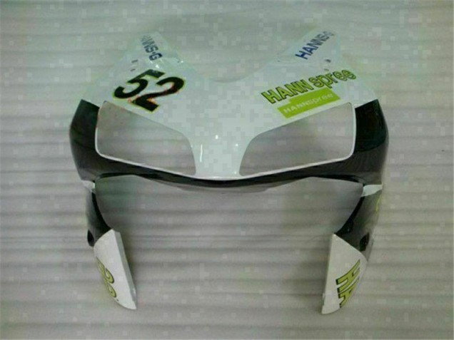 Grün Weiß Schwarz 03-04 Honda CBR600RR Motorrad Verkleidung Grün Weiß Schwarz 03-04 Honda CBR600RR Motorrad Verkleidung