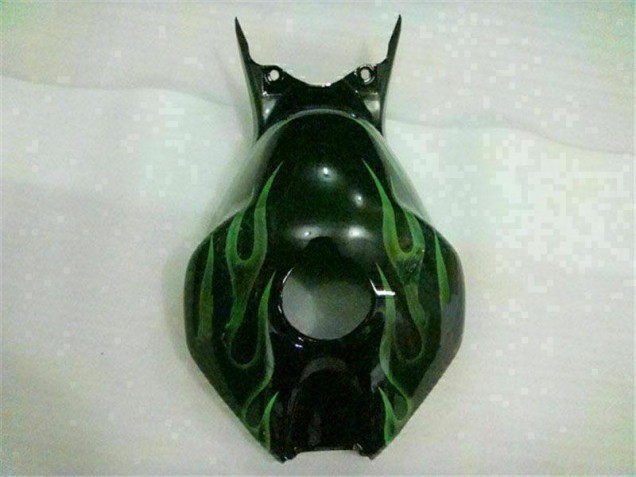 Grüne Flamme Schwarz 06-07 Honda CBR1000RR Motorrad Verkleidung Grüne Flamme Schwarz 06-07 Honda CBR1000RR Motorrad Verkleidung