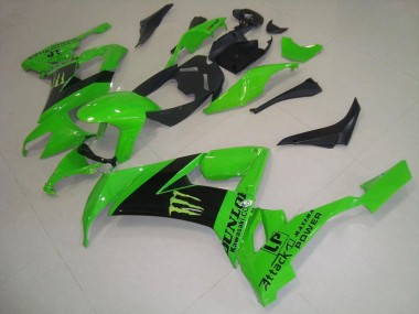 Grünes Monster 08-10 Kawasaki ZX10R Motorrad Verkleidung