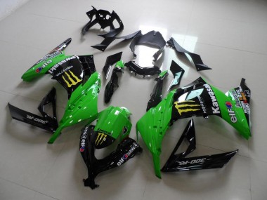 Grünes Monster 13-16 Kawasaki ZX300R Motorrad Verkleidung