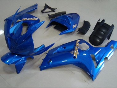 Hell blau 03-04 Kawasaki ZX6R Motorrad Verkleidung