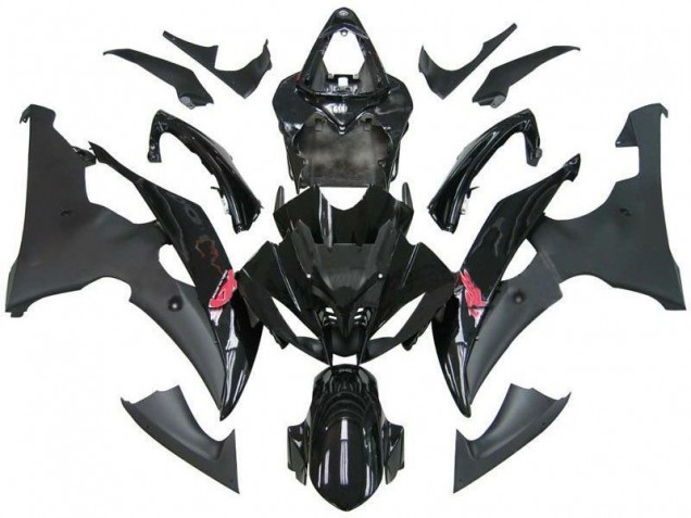 Kontrast Schwarz R6 08-16 Yamaha YZF R6 Motorrad Verkleidung Kontrast Schwarz R6 08-16 Yamaha YZF R6 Motorrad Verkleidung