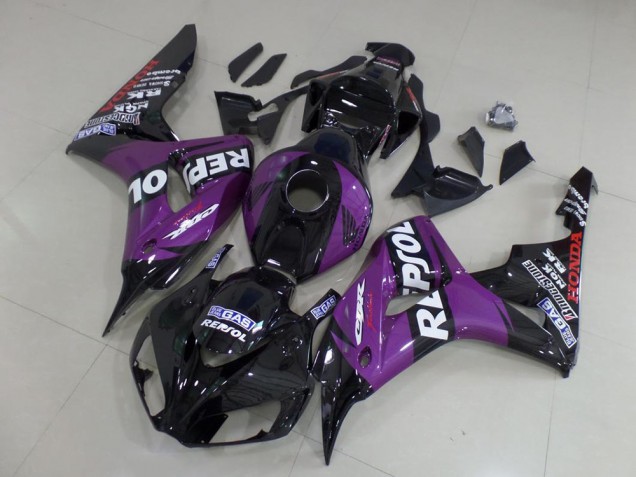 Lila Repsol 06-07 Honda CBR1000RR Motorrad Verkleidung
