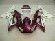 Lila Weiß 98-02 Yamaha YZF R6 Motorrad Verkleidung Lila Weiß 98-02 Yamaha YZF R6 Motorrad Verkleidung