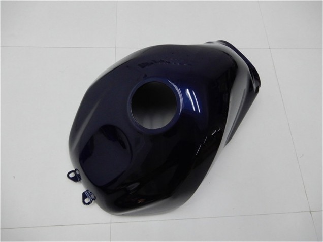 Suzuki GSXR 600/750 Motorrad Verkleidung 2004-2005 - Glanzendes Schwarz Silber Blau