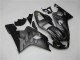 Suzuki GSXR 600/750 Motorrad Verkleidung 2004-2005 - Grau Schwarz Flamme