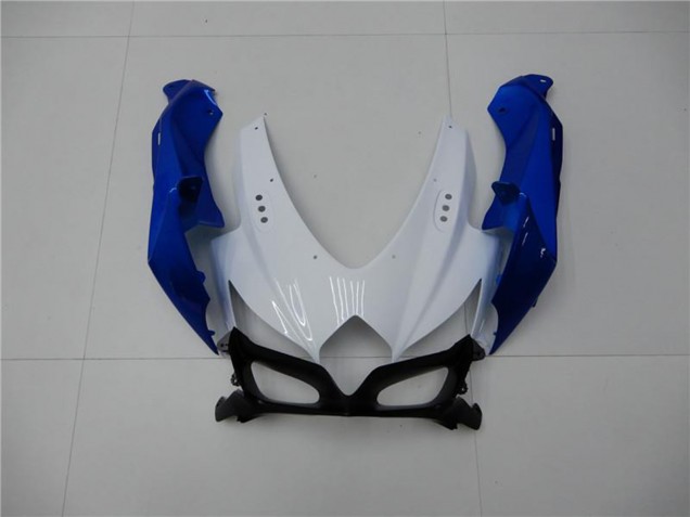 Suzuki GSXR 600/750 Motorrad Verkleidung 2008-2010 - Weiss Blau