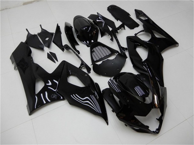 Suzuki GSXR 1000 Motorrad Verkleidung Kit 2005-2006 - Glanzendes Schwarz
