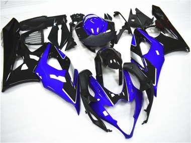 Suzuki GSXR 1000 Motorrad Verkleidung Kit 2005-2006 - Blau Schwarz