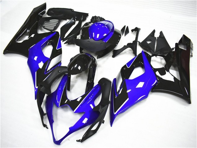 Suzuki GSXR 1000 Motorrad Verkleidung Kit 2005-2006 - Blau Schwarz