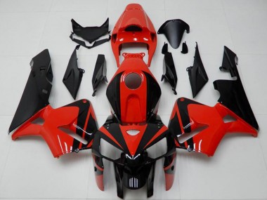Honda CBR600RR Abs Verkleidungen 2005-2006 - Rot Schwarz
