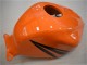 Honda CBR600RR Motorrad Verkleidung 2005-2006 - Orange Schwarz Flamme