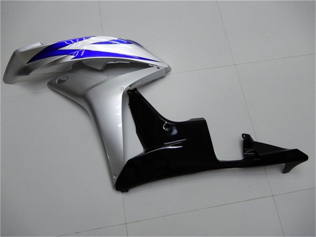 Honda CBR600RR Motorrad Verkleidung 2007-2008 - Silber Blau Glanzendes Schwarz OEM Stil