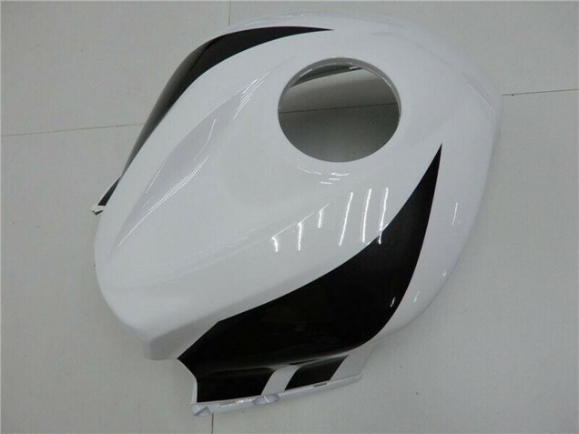 Honda CBR600RR Motorrad Verkleidung 2007-2008 - Weiss Glanzendes Schwarz