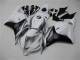 Honda CBR600RR Motorrad Verkleidung 2009-2012 - Weiss Grau Matt Schwarz