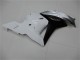 Honda CBR600RR Motorrad Verkleidung 2009-2012 - Weiss Grau Matt Schwarz
