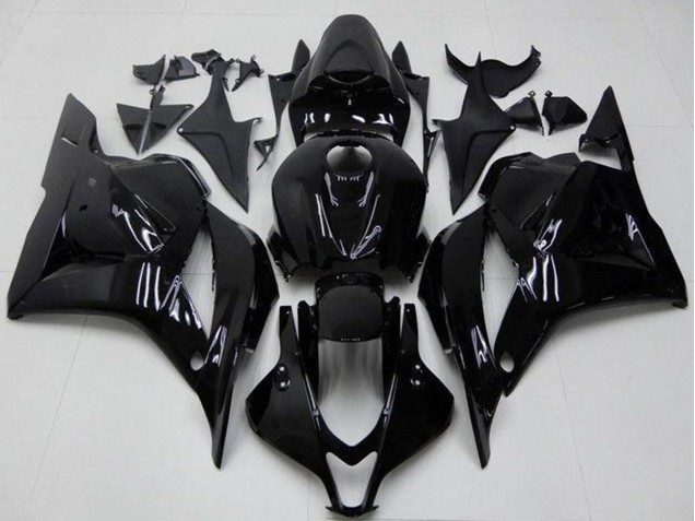 Honda CBR600RR Motorrad Verkleidung Kit 2009-2012 - Glanzendes Schwarz