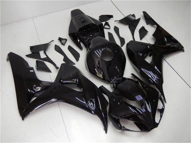 Honda CBR1000RR Motorrad Verkleidung 2006-2007 - Glanzendes Schwarz