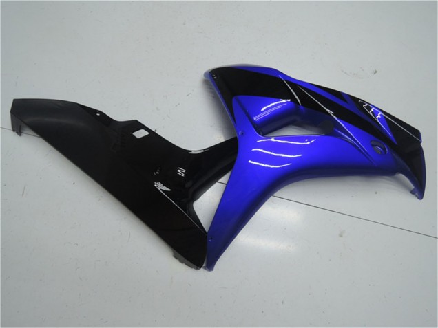 Honda CBR1000RR Motorrad Verkleidung Kit 2006-2007 - Blau Glanzendes Schwarz