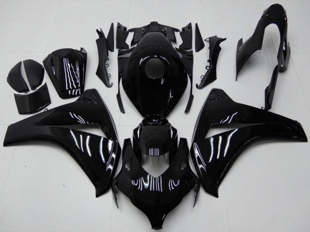 Honda CBR1000RR Motorrad Verkleidung Kit 2008-2011 - Glanzendes Schwarz