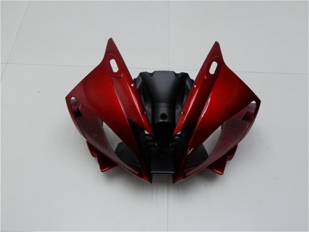 Yamaha YZF R6 Motorrad Verkleidung Kit 2006-2007 - Rot Matt Schwarz