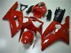 Kawasaki ZX6R Motorrad Verkleidung Kit 2003-2004 - Rot