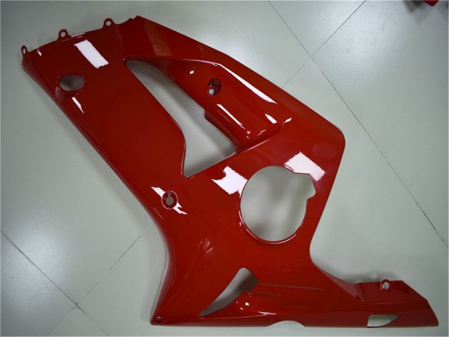 Kawasaki ZX6R Motorrad Verkleidung Kit 2003-2004 - Rot