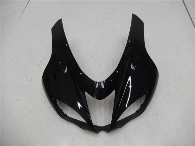 Kawasaki ZX6R Motorrad Verkleidung 2007-2008 - Glanzendes Schwarz