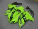 Kawasaki ZX6R Motorrad Verkleidung Kit 2007-2008 - Grun Schwarz