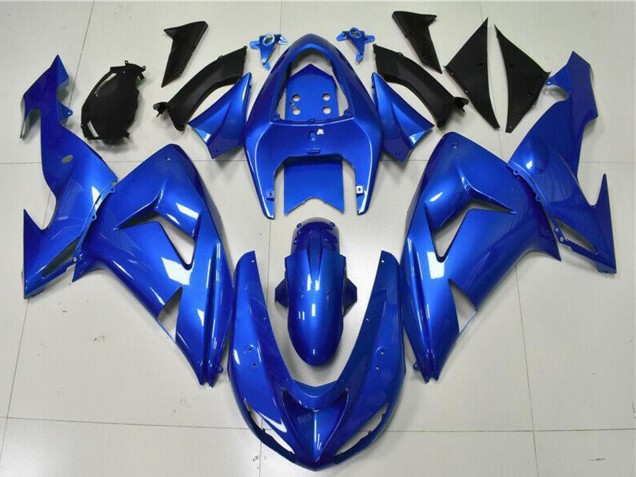 Kawasaki ZX10R Motorrad Verkleidung 2006-2007 - Blau