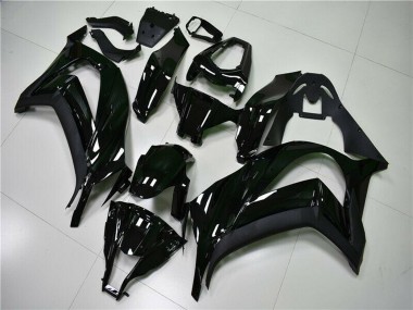 Kawasaki ZX10R Motorrad Verkleidung 2011-2015 - Glanzendes Schwarz