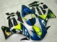 Yamaha YZF R1 Motorrad Verkleidung 2009-2011 - Blau Gelb Hai