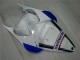 Yamaha YZF R6 Motorrad Verkleidung 2008-2016 - Weiss Blau Rot Sterilgarda Volvo Fimer Yamalube