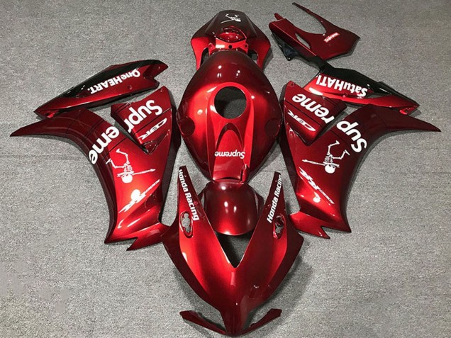 Honda CBR1000RR Motorrad Verkleidung 2012-2016 - Dunkel Rot Supreme