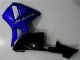 Honda CBR600RR Motorrad Verkleidung Kit 2003-2004 - Blau Glanzendes Schwarz
